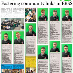 1st year Newspaper Feature
