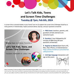 Internet safety talk