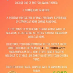 Art & Photography Competition