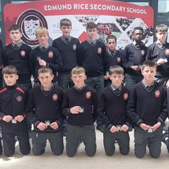 U15 soccer medal presentation