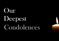 Our deepest condolences
