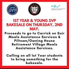Bake Sale Tomorrow