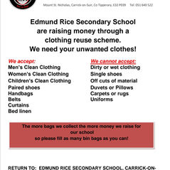 We need your unwanted clothes!