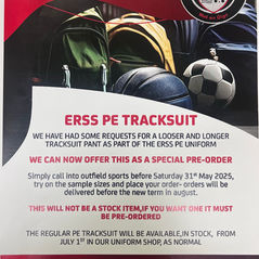 PE Uniform Tracksuit