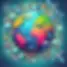 DALL·E 2024-10-25 15.46.04 - A vibrant illustration representing the world and technology,