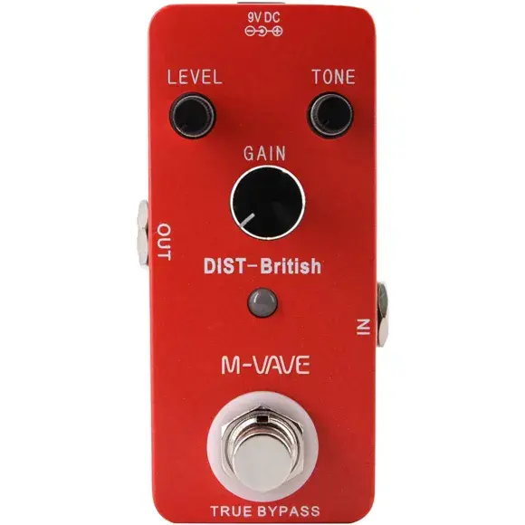 M-vave Dist British Pedal