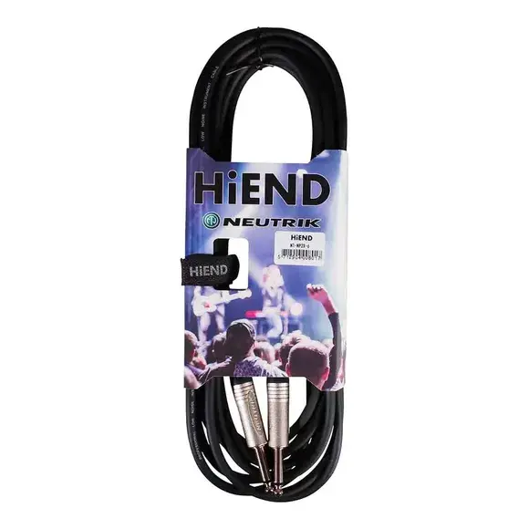 HiEnd with Neutrik Jack/Jack Kabel - 6 Meter