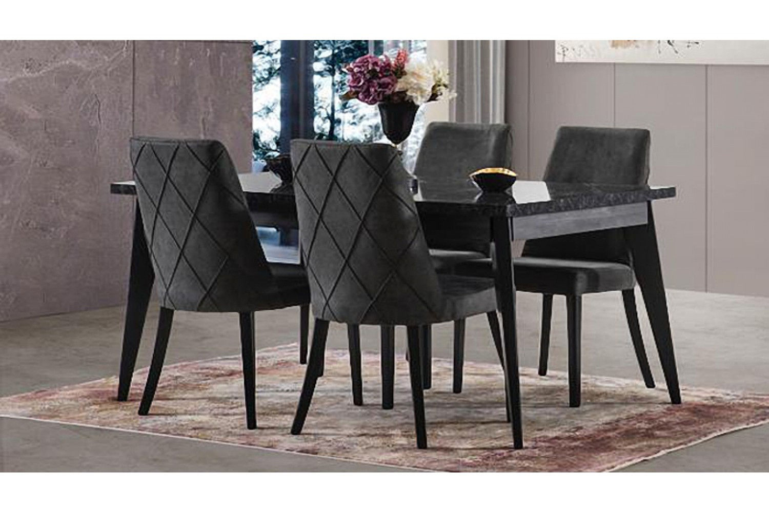 Flymob Esila - Table et 4 Chaises