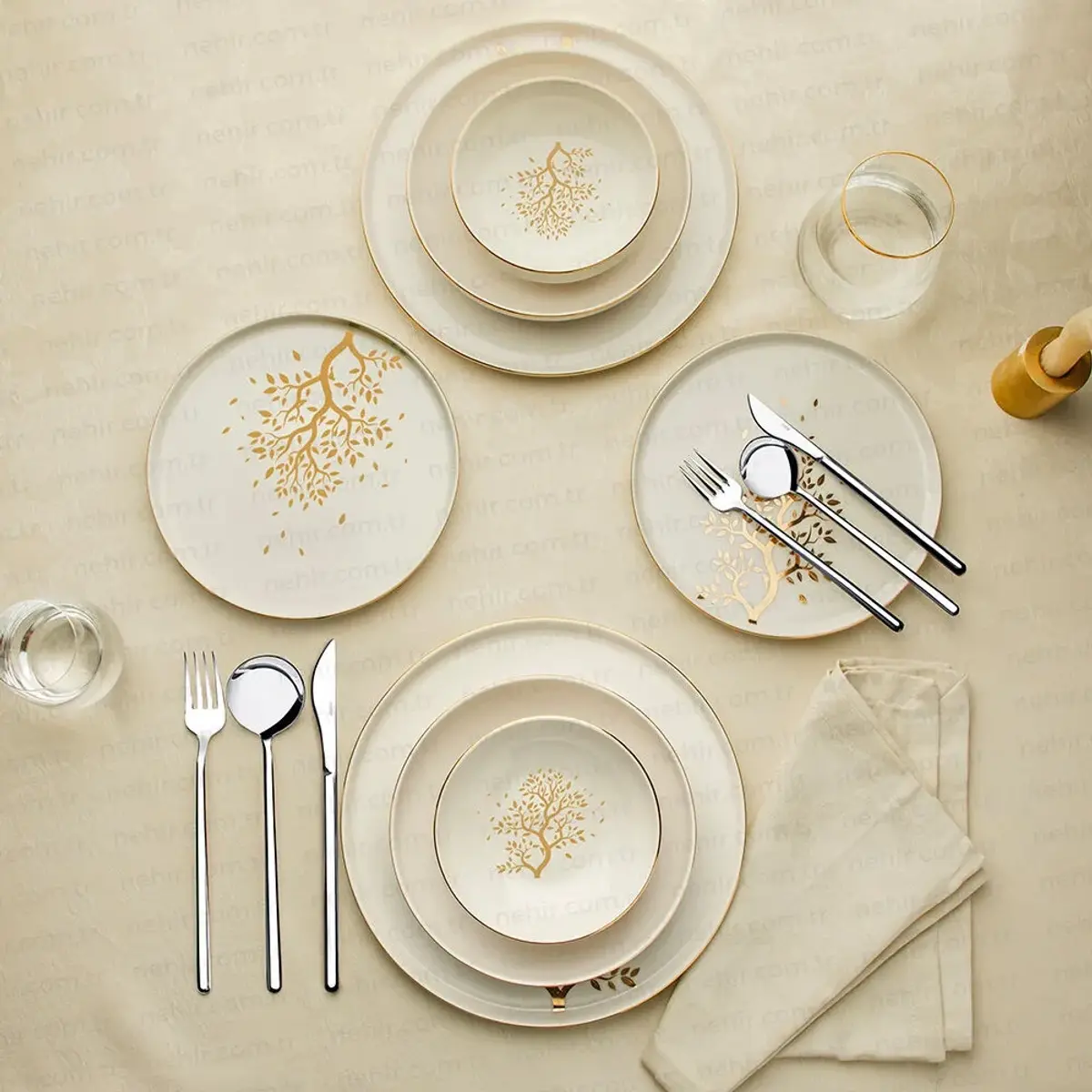 Nehir Duru Arbre de Vie - 24 pièces