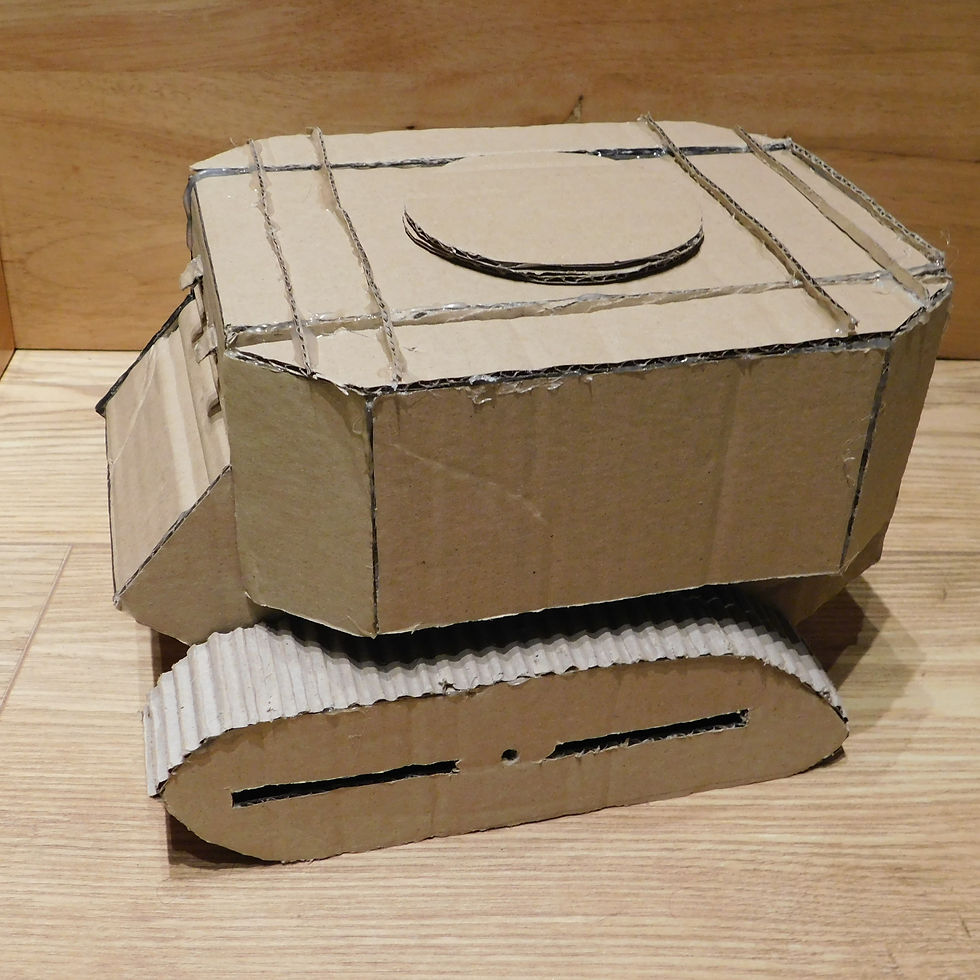 Thumbnail: Cardboard Collectible Tank