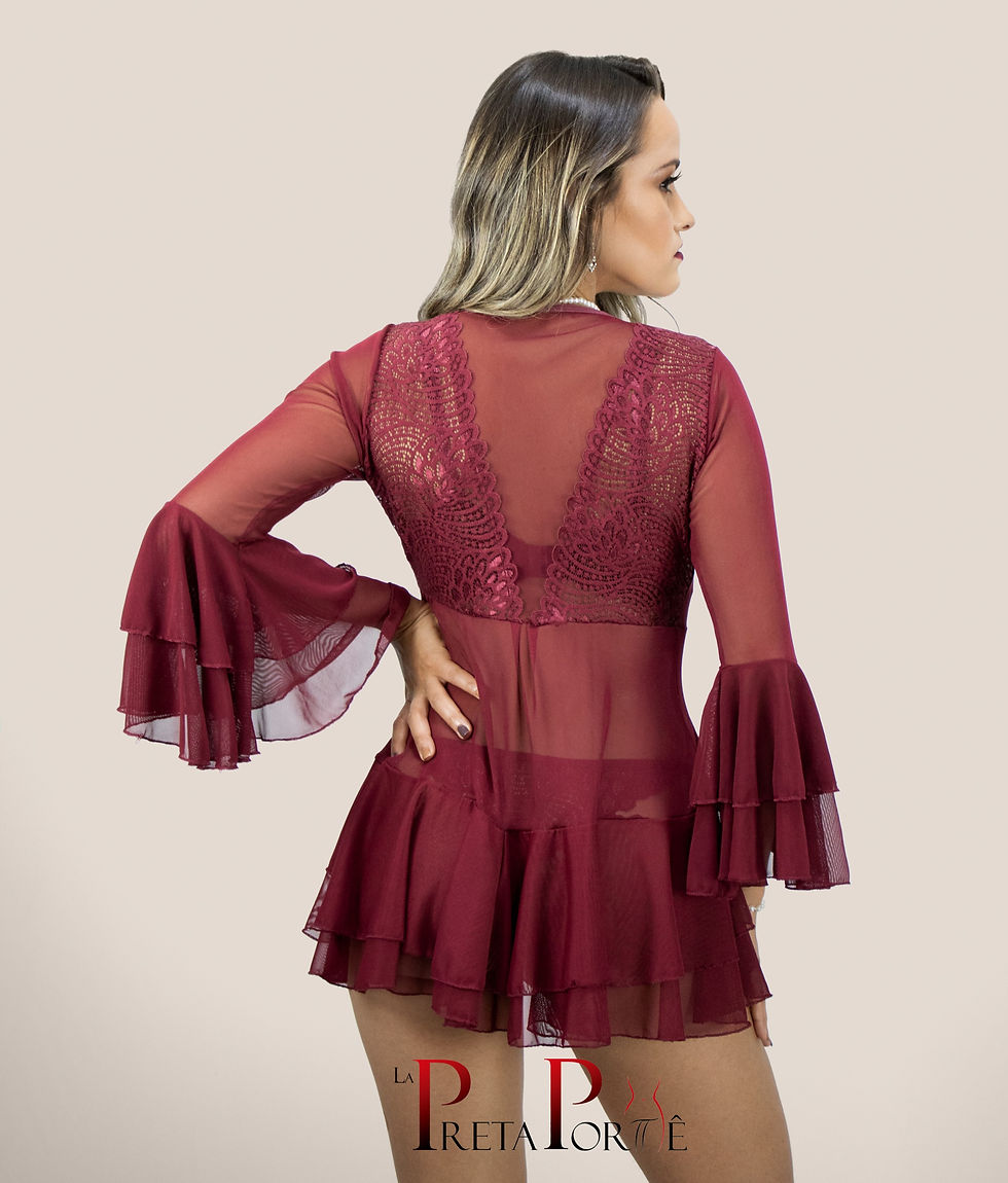 Miniatura: ROBE BABADO CURTO