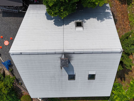 山形市門伝H様ログハウス 屋根調査