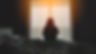 silhouette of woman sitting on the bed b
