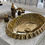 Miniatura: Lavamanos Gold Dubai