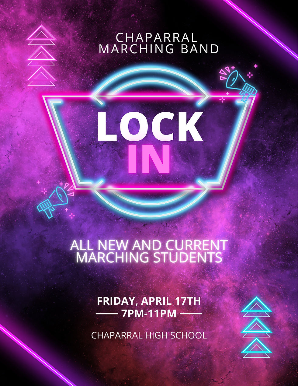 Marching Band Lock-In