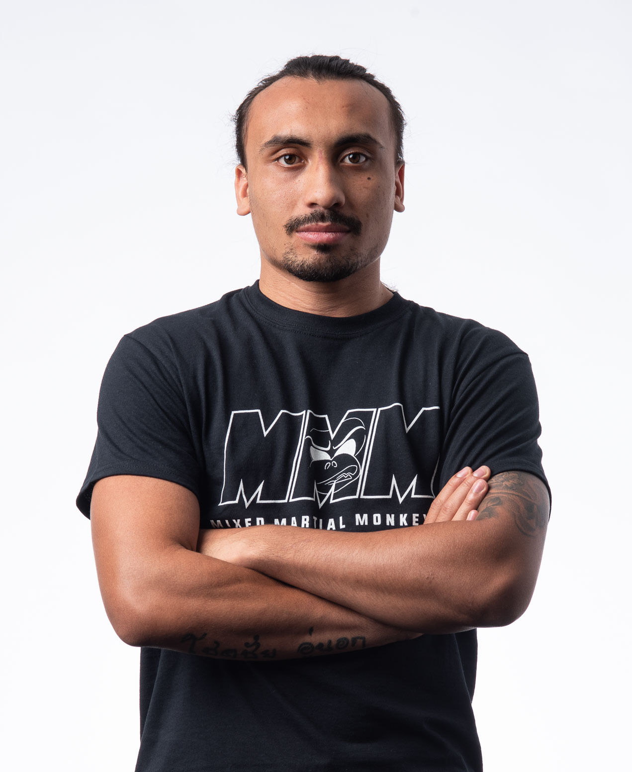 Monkey Shirt Triple M Schwarz