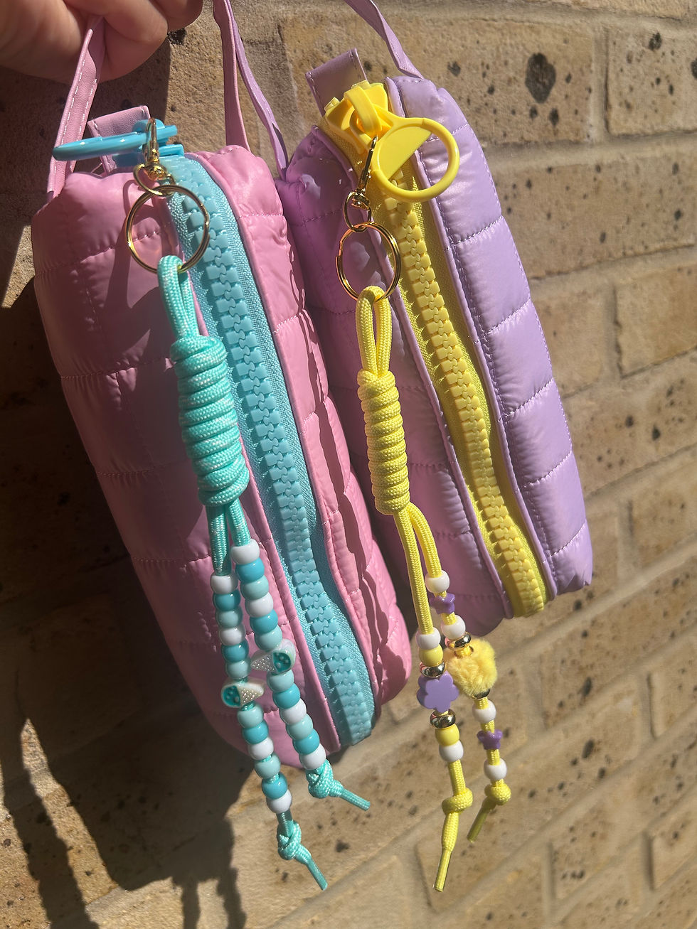 Thumbnail: Pink Pouch with Charm