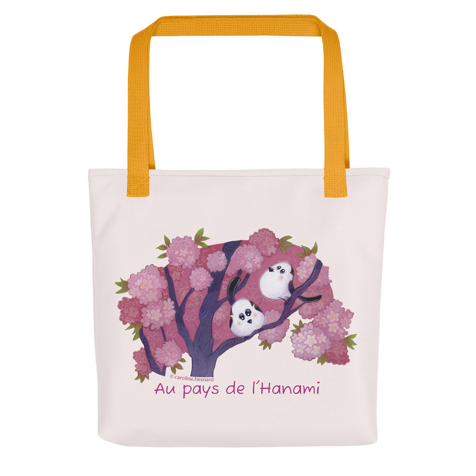 Miniature : Sac mon panda roux au pays de l'Hanami