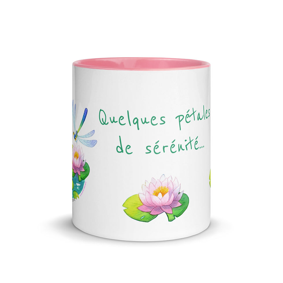 Thumbnail: Colored Mug - My Tiger in the Lotus