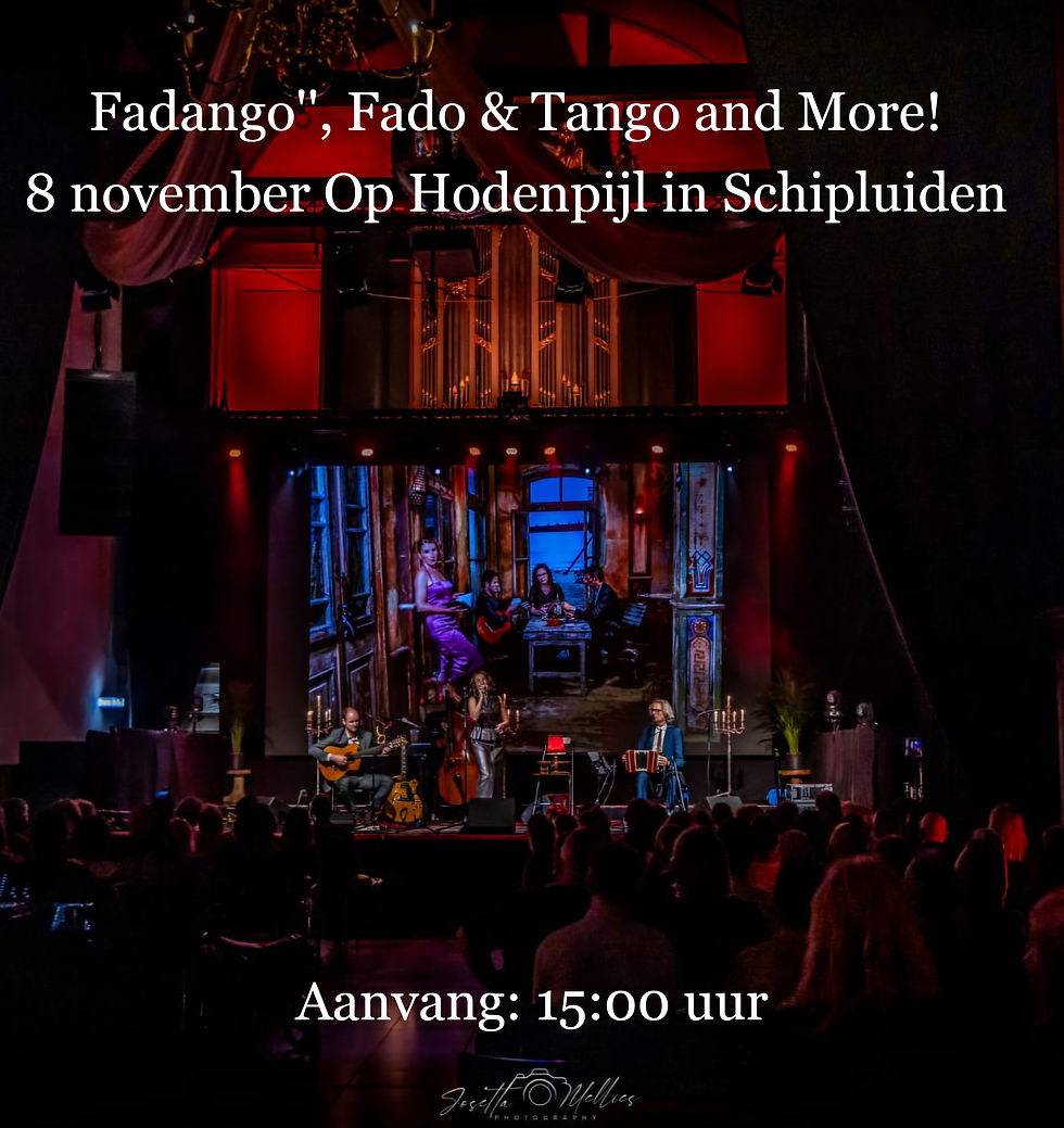 Fadango, fado & tango and more
