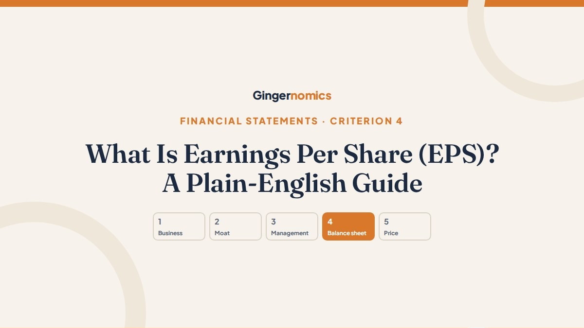 What Is Earnings Per Share (EPS)? A Plain-English Guide