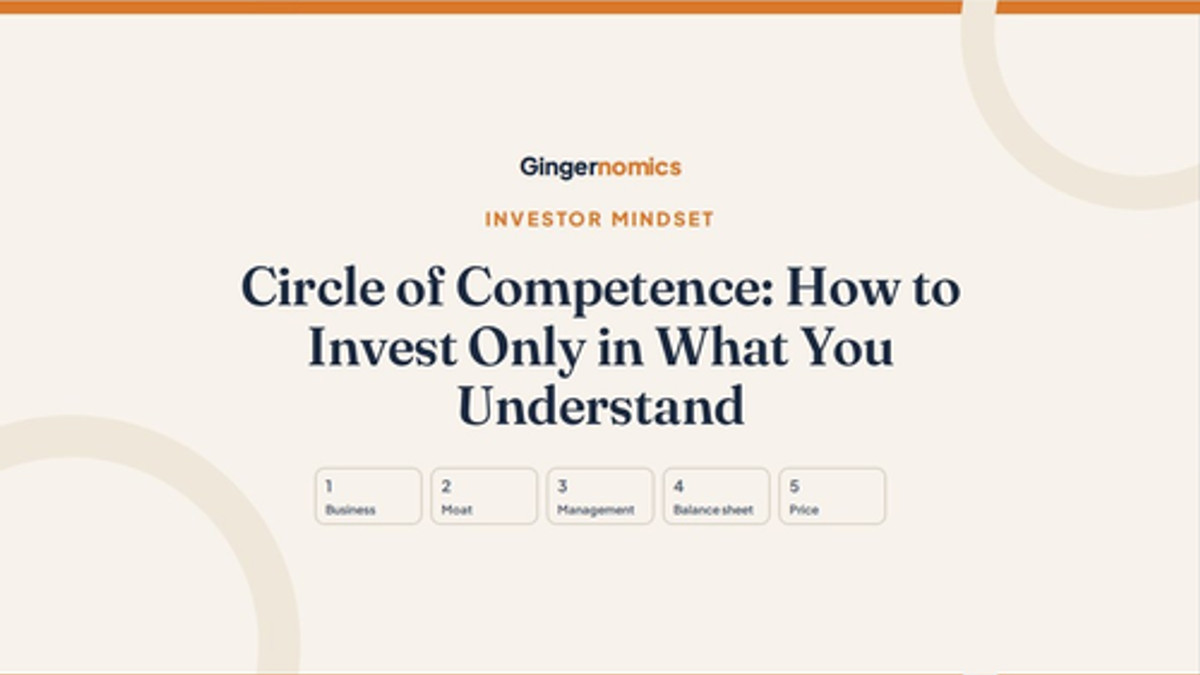 Circle of Competence: How to Invest Only in What You Understand