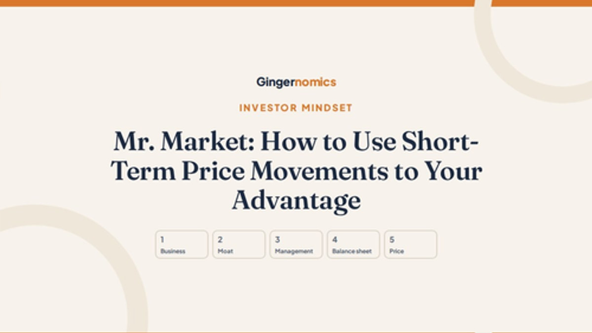 Mr. Market: How to Use Short-Term Price Movements to Your Advantage