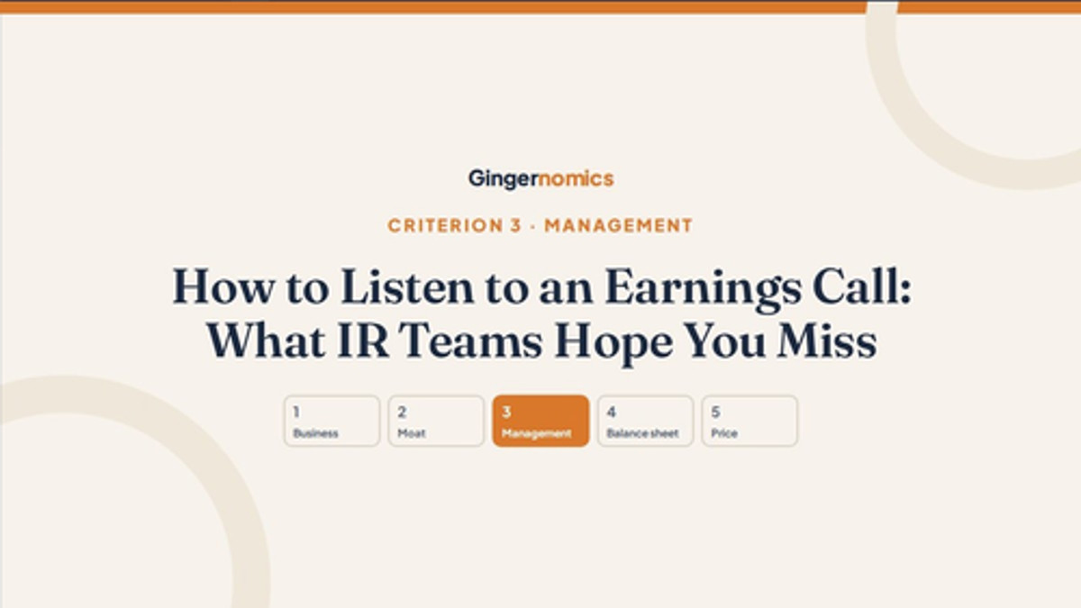 How to Listen to an Earnings Call: What IR Teams Hope You Miss
