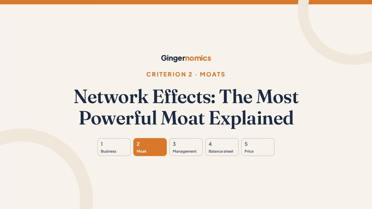 Network Effects: The Most Powerful Moat Explained