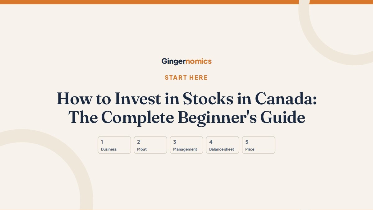 How to Invest in Stocks in Canada: The Complete Beginner's Guide