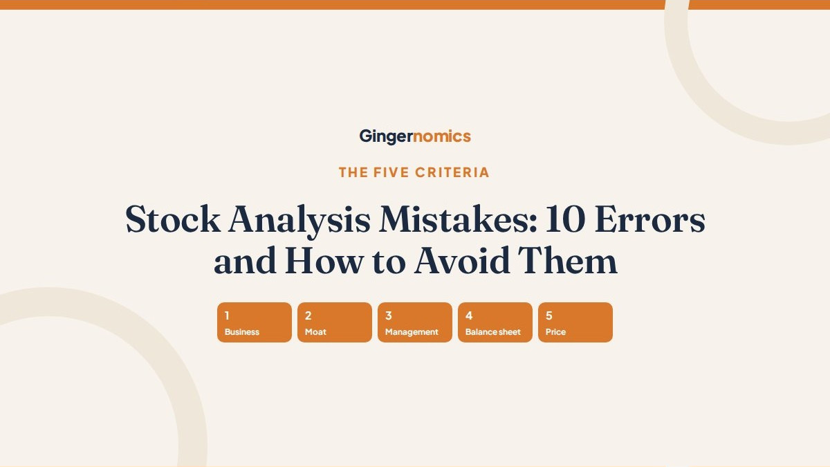 Stock Analysis Mistakes: 10 Errors and How to Avoid Them