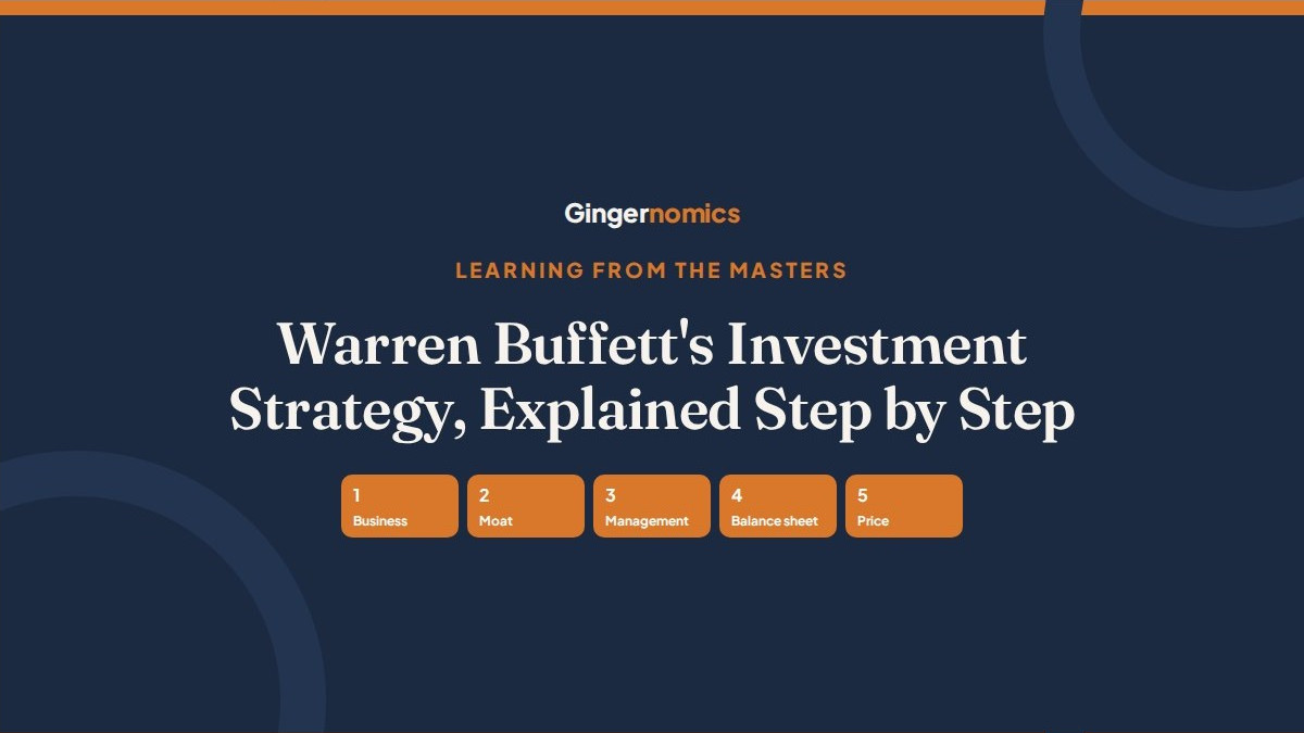 Warren Buffett's Investment Strategy, Explained Step by Step