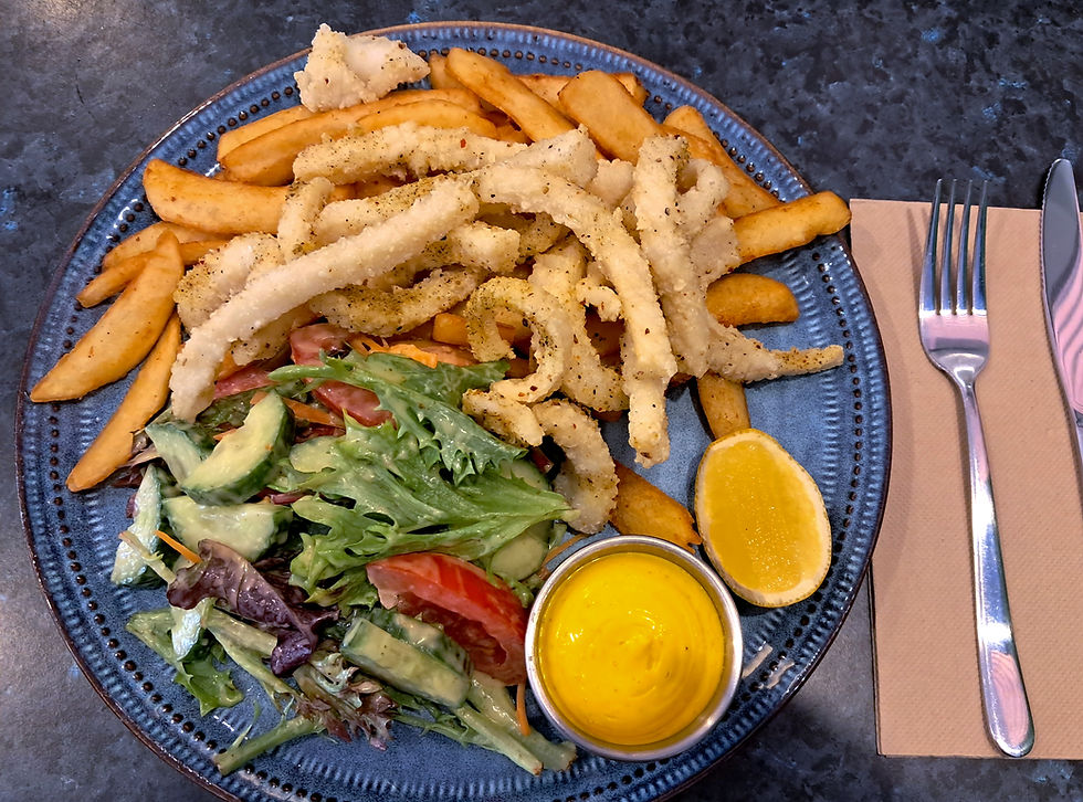 Lemon Pepper Calamari
