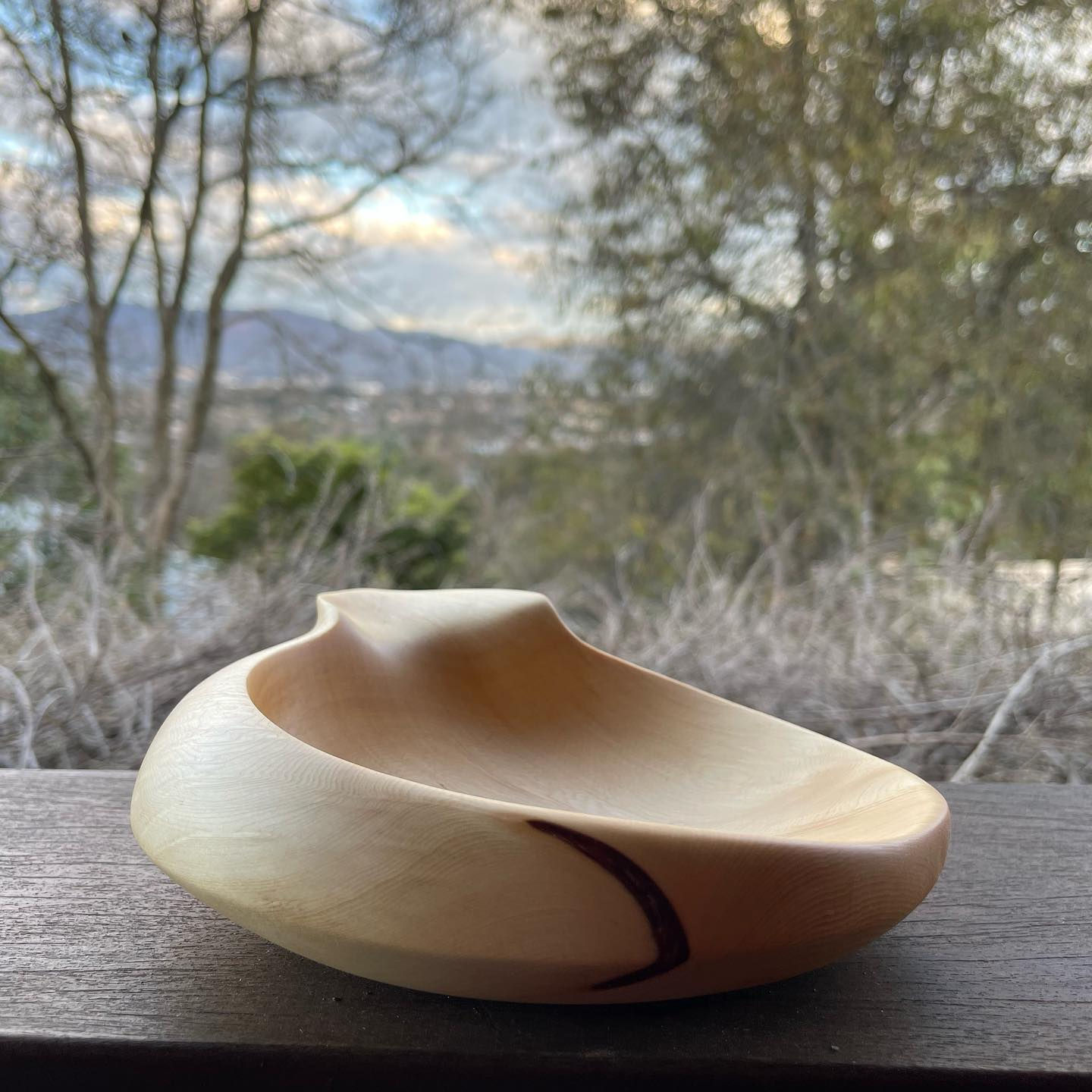 huon pine small bowl