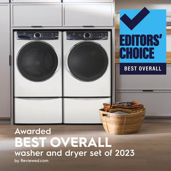 Thumbnail: Electrolux® ELFE7637AW 600 Series Electric Dryer - 8.0 cu ft