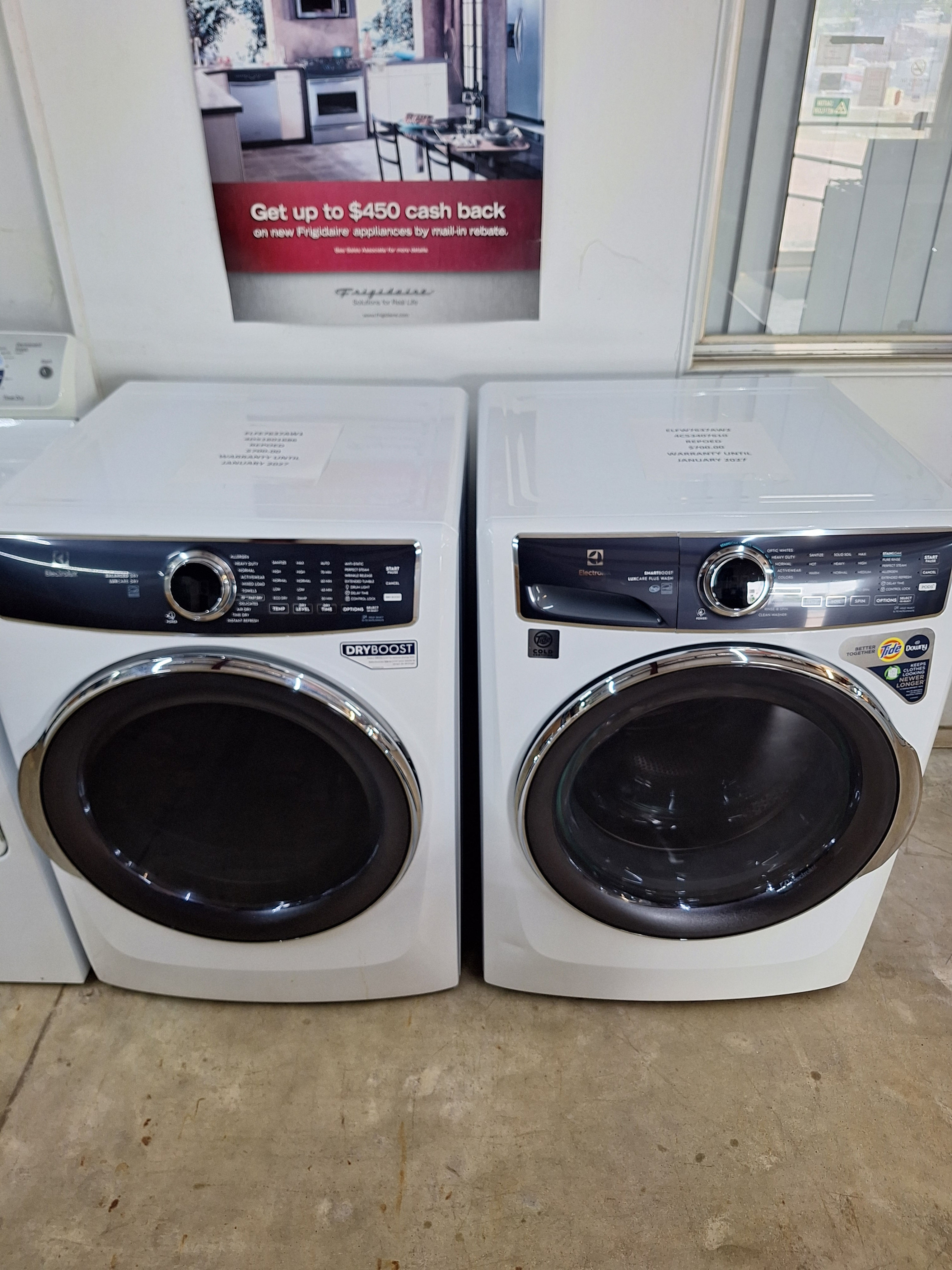 Repo Set Electrolux® Front-Load Washer & Dryer