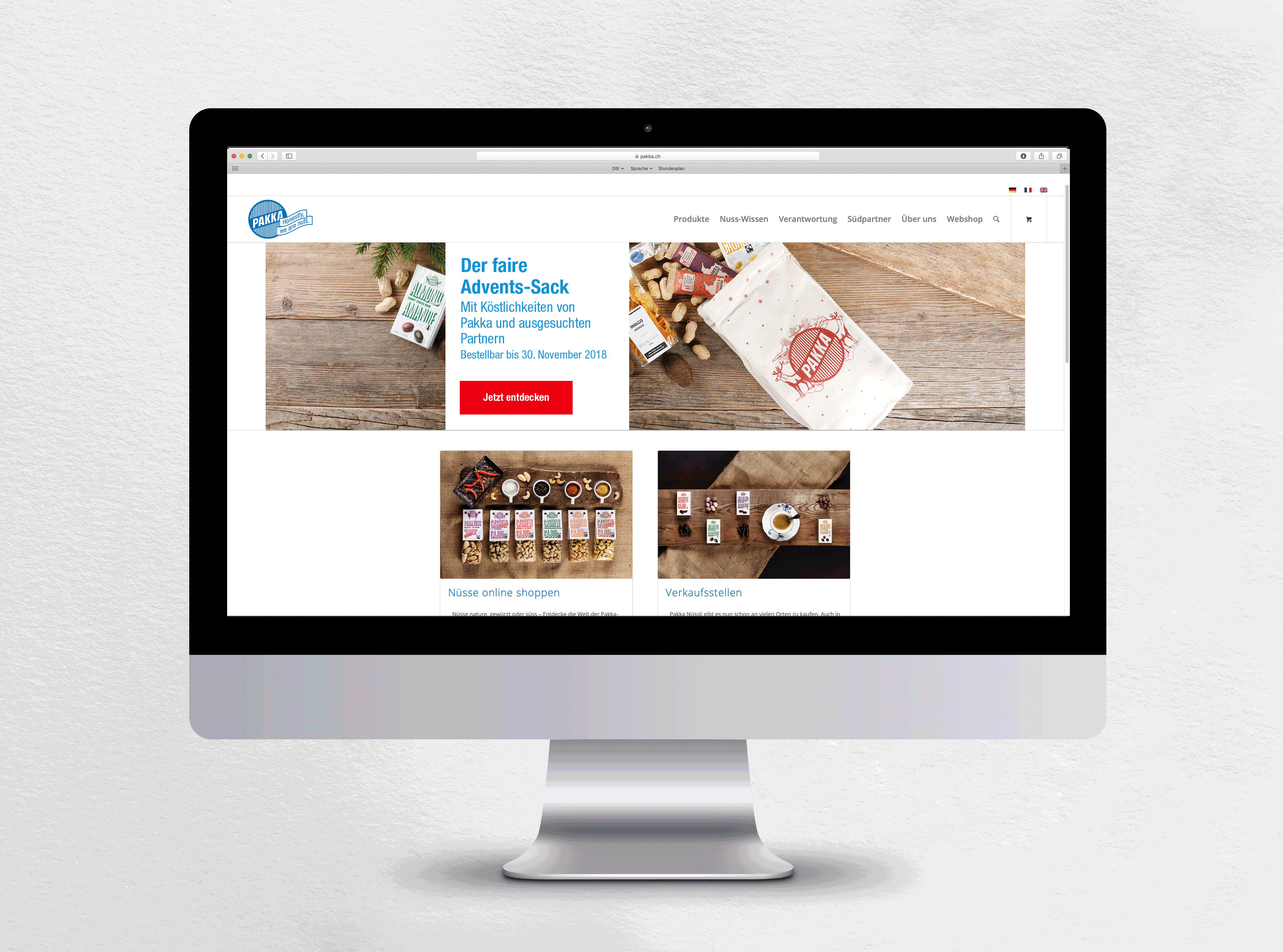 Pakka Website