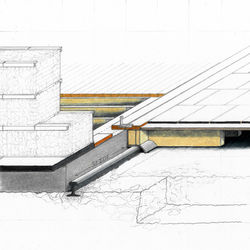 sliding floor detail