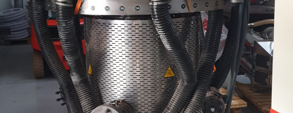 Część główna wtłaczarki