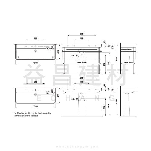 縮圖：LAUFEN PRO S 81496.5.000.109.1檯面盆