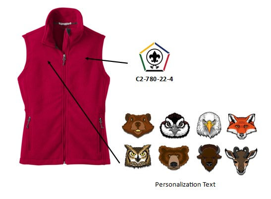 Thumbnail: Ladies Fleece Vest