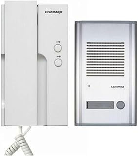 COMMAX Audio New Single Doorphone System (Aluminum Door Bell + Handset...