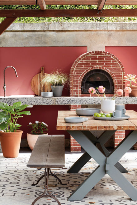 Küçük resim: Little Greene Tuscan Red – Nr. 140