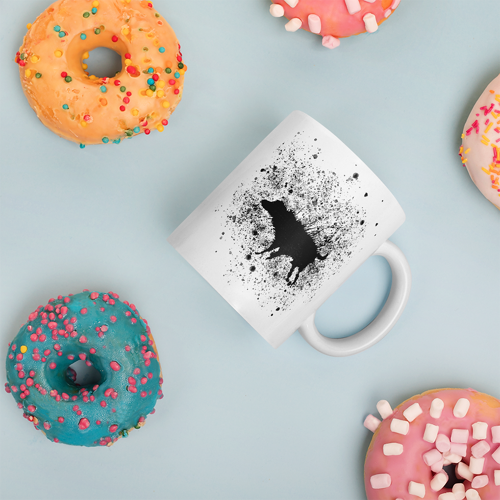 Miniaturbild: Banksy Wet Dog Splatter 2007 Street Art Mug