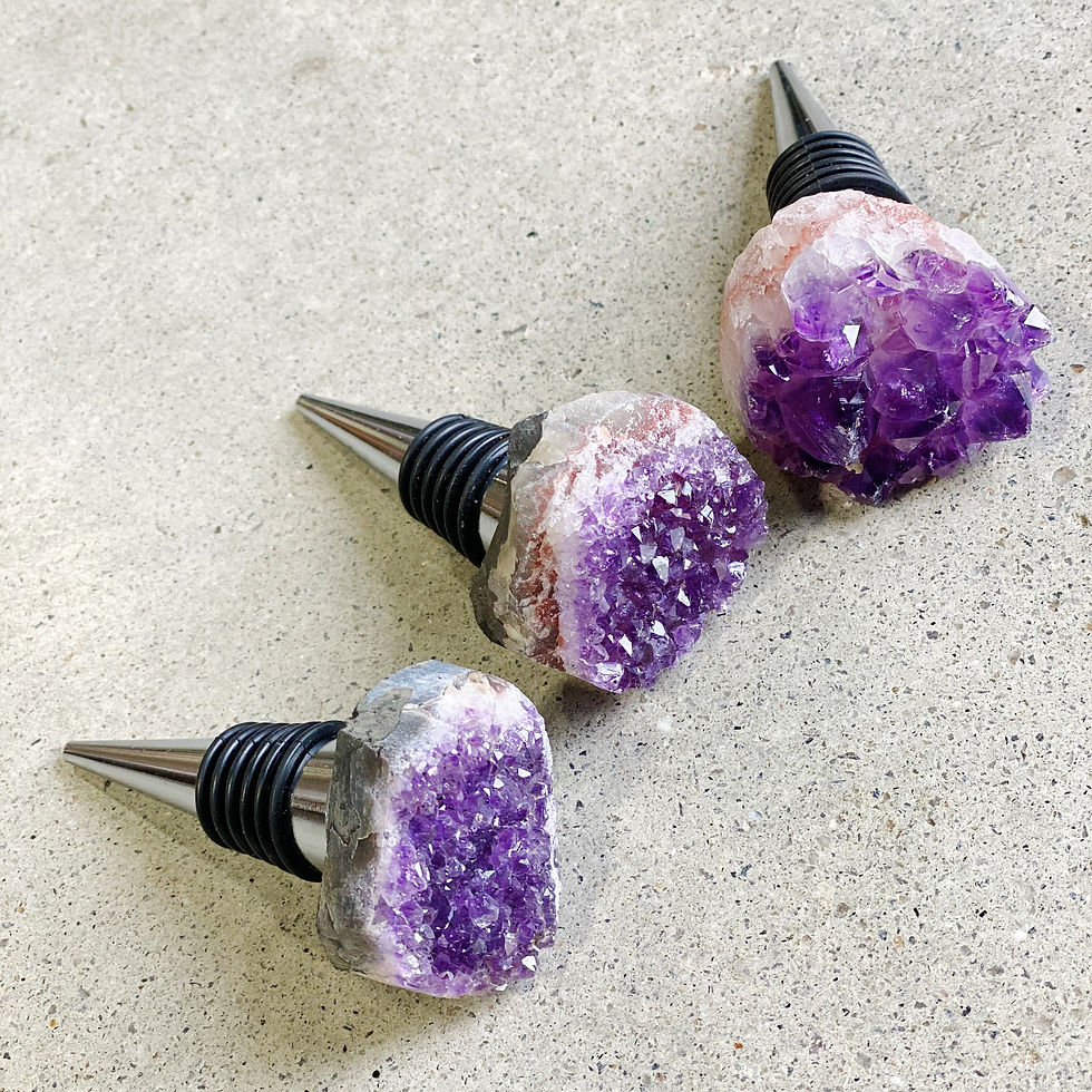 Miniatyrbilde: Beauty of Nature Stone Wine Stopper