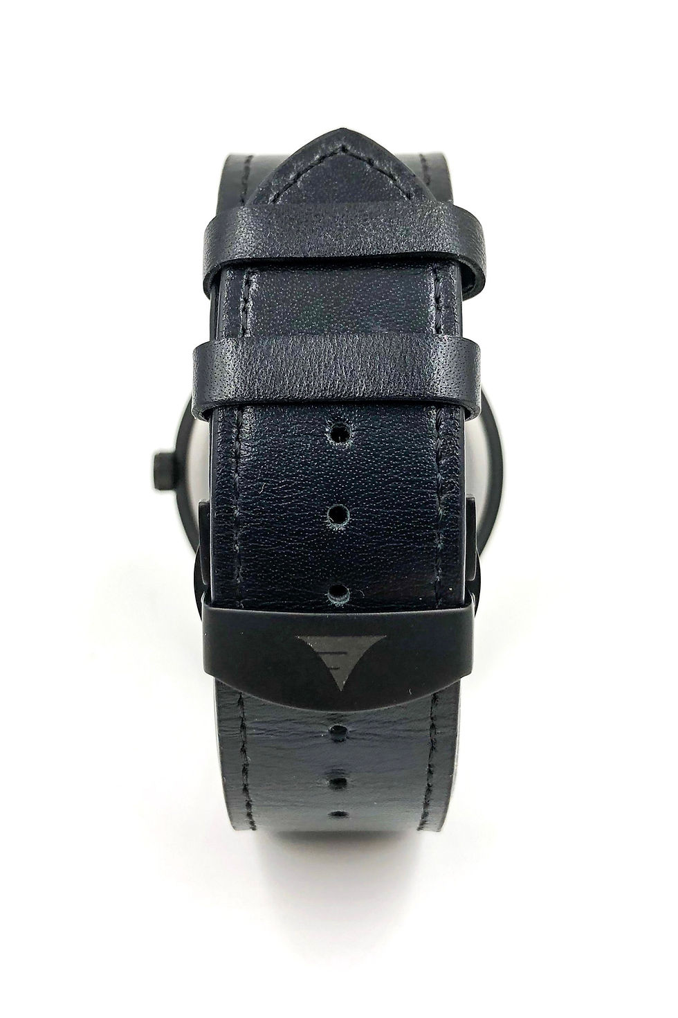 Miniatura: Inverness - Walnut & Black Leather Herrenuhr