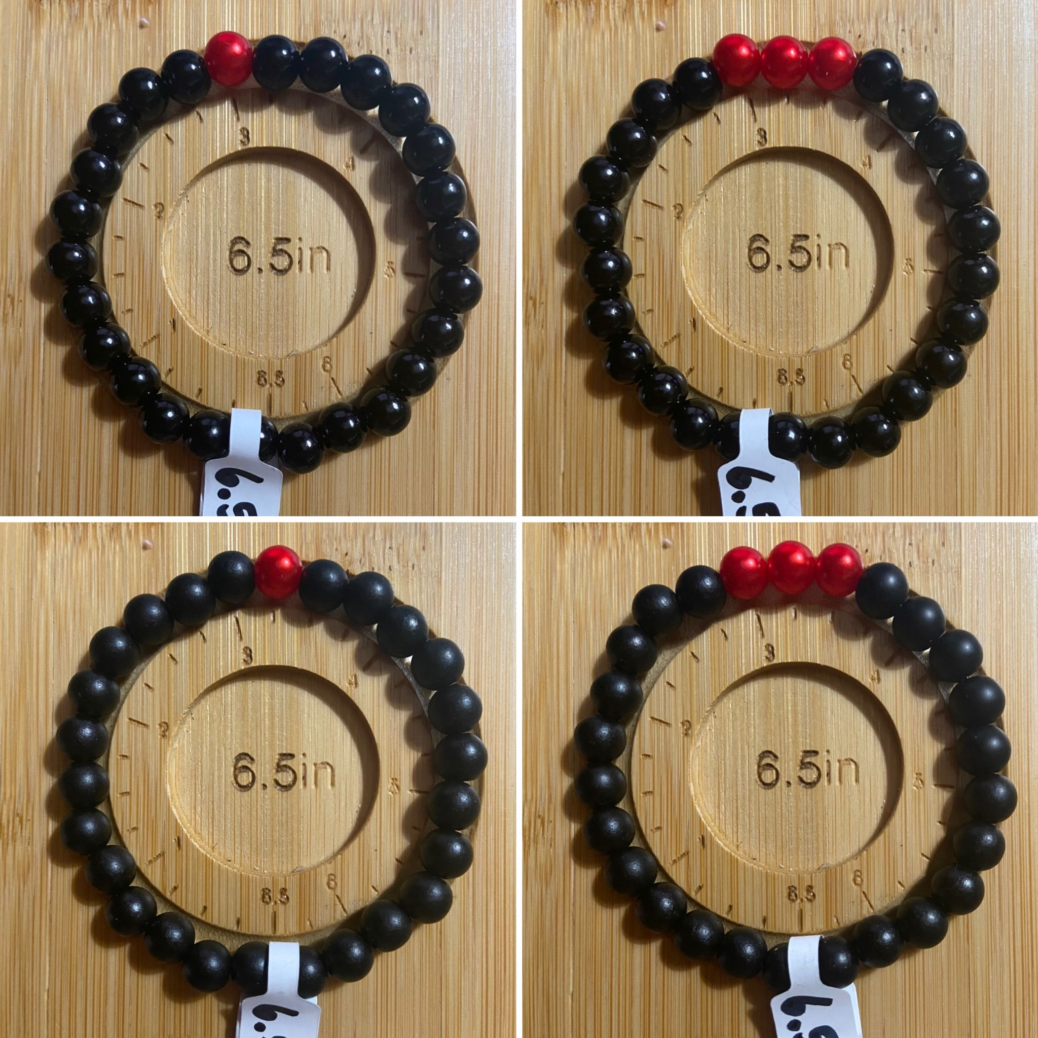 Gedenkarmbänder für die „Dünne Rote Linie“: Perlenschmuck zum Andenken