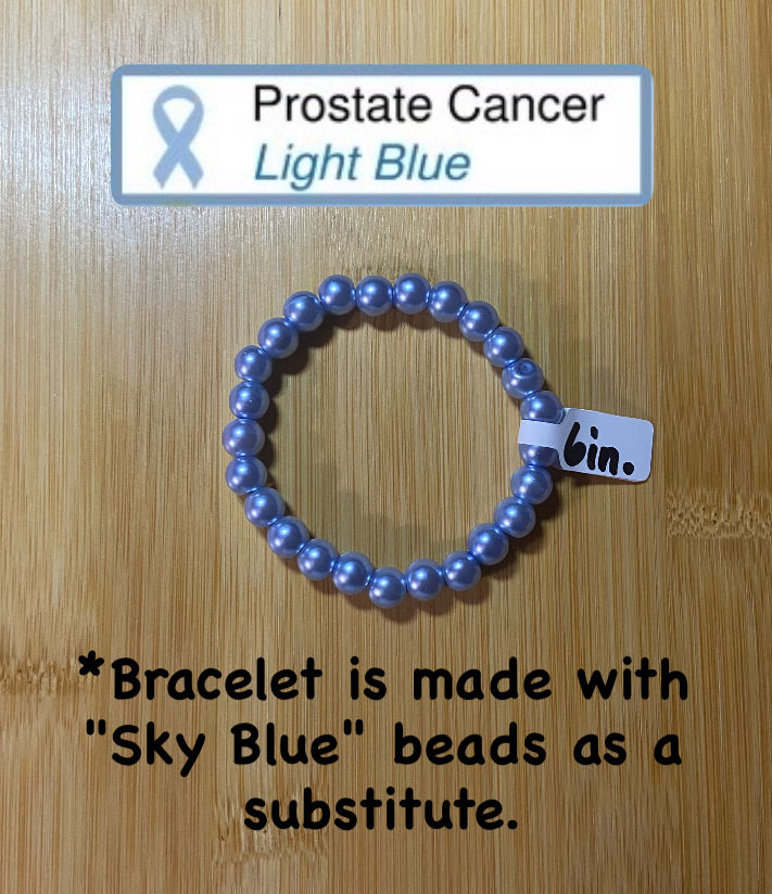 Thumbnail: Cancer Awareness Bead Bracelets - Handmade Support Jewelry (Finale)