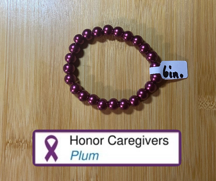 Thumbnail: Cancer Awareness Bead Bracelets - Handmade Support Jewelry (Finale)