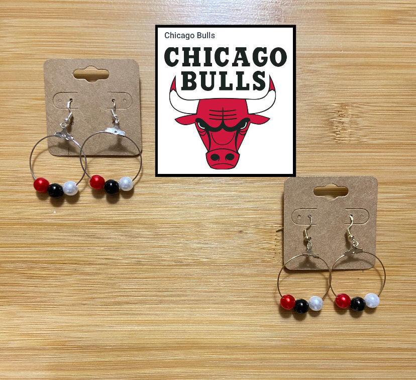 Miniatura: Brincos artesanais inspirados em times - Ótimos para fãs da NBA (Parte 1)